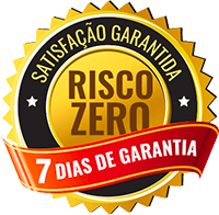Selo de garantia de 7 dias — risco zero