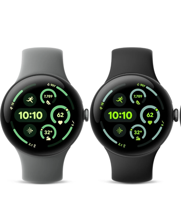 Google Pixel Watch 3 45mm GPS + WiFi + Bluetooth Gold Black Silver - Good
