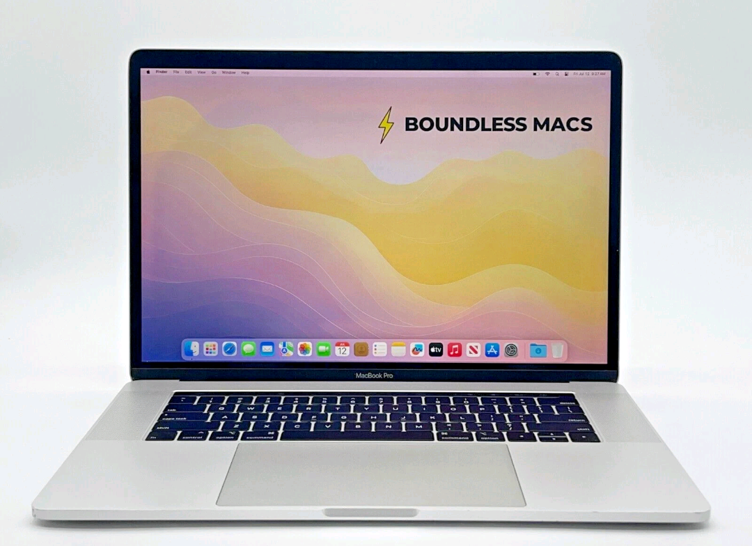15" MacBook Pro 2019 2.6GHz i7 32GB 256GB SSD 555X Silver + Good