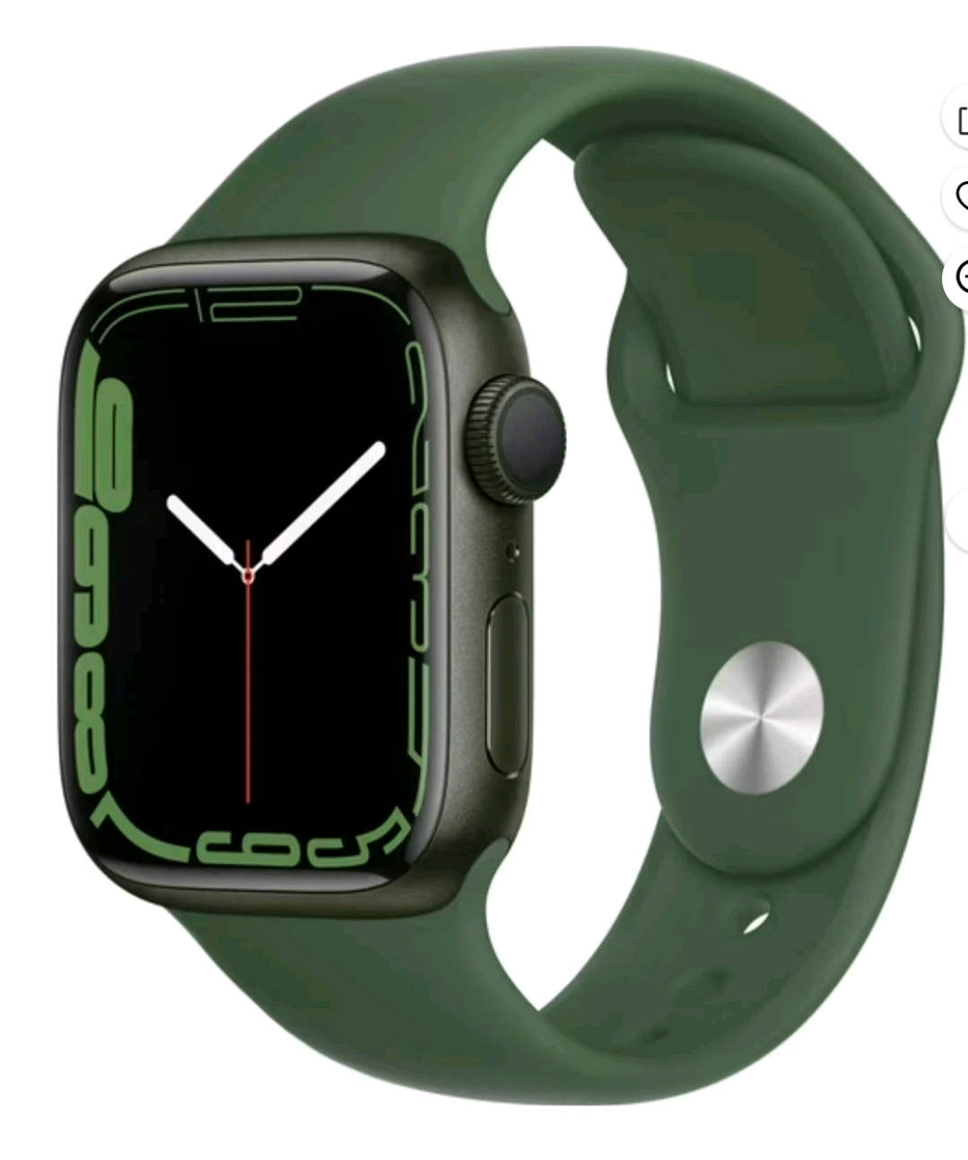 Apple Watch Series 7 41mm GPS - Green Aluminum Case - Green Sport Band - NEW