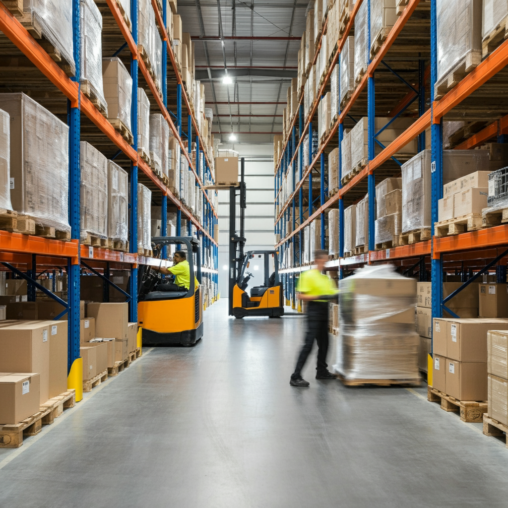 Dynamic import and distribution warehouse