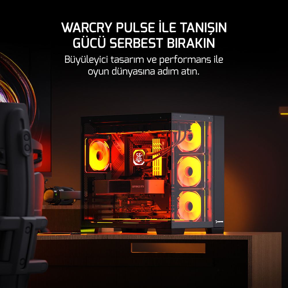 GAMEPOWER WARCRY PULSE 4X ARGB 650W GAMING KASA - 2