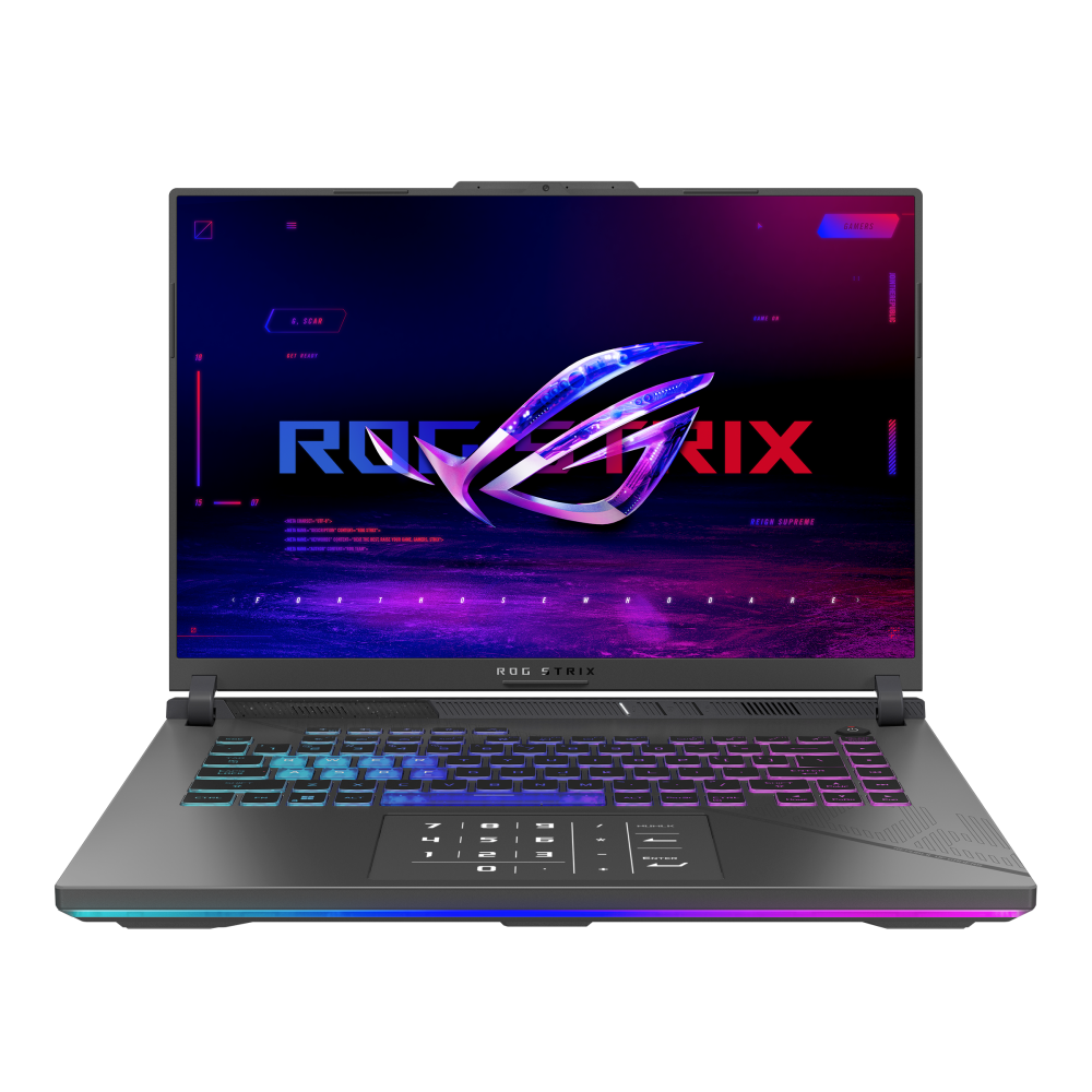 ASUS ROG Strix G16 16'' Intel Core i9-14900HX QHD 240Hz, NVIDIA-RTX4060-16GB DDR5, 1TB SSD, Wi-Fi 6E, W11 EN , GREY Gaming Laptop (English Keyboard)