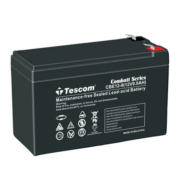 TESCOM COMBATT CBL12- 9E 12V 9AH TAM BAKIMSIZ KURU AKÜ