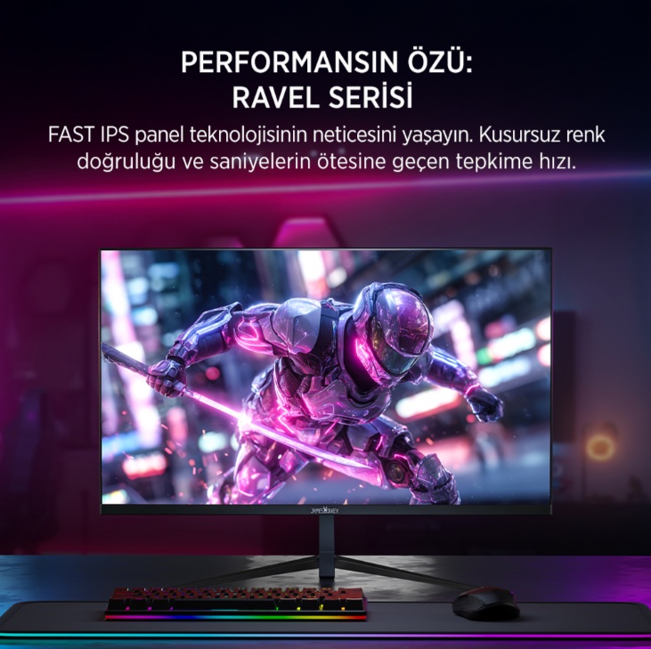 JAMES DONKEY RAVEL R40 24" 0.5MS 240HZ GAMING MONITOR - 2