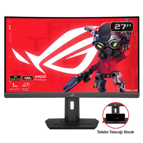 ASUS ROG STRIX XG27WCS 27'' 1MS 180HZ 2K WQHD FAST MONITOR