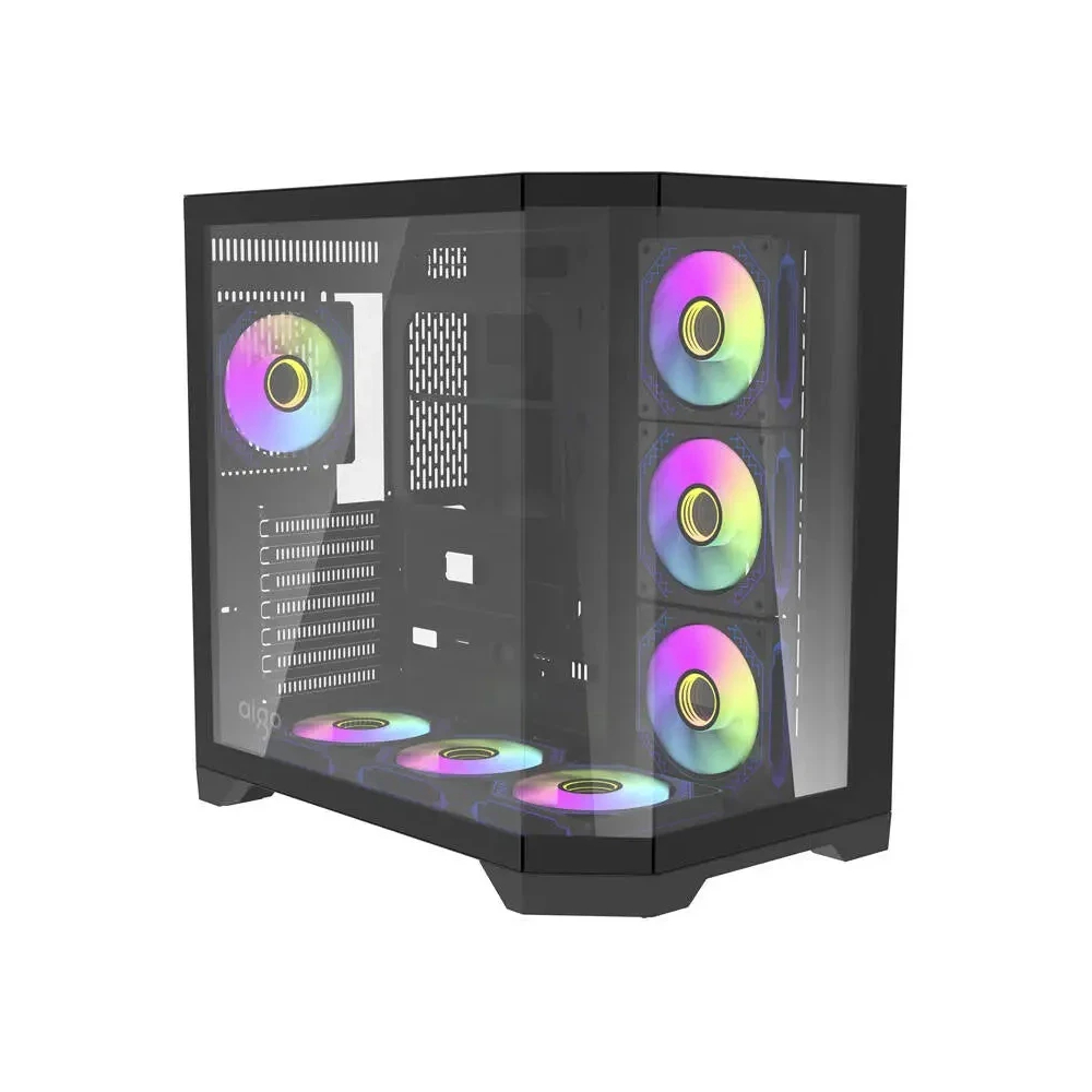 AIGO FT418 PRO 750W 80+ USB3.0 4x12CM FAN SIYAH ATX KASA