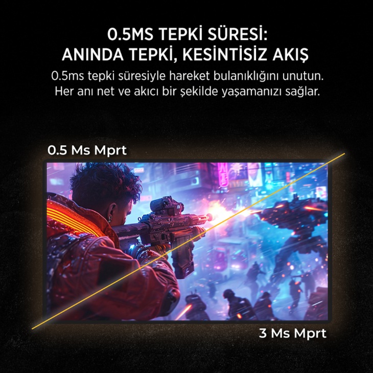 JAMES DONKEY RION R40 24" 0.5MS 240Hz GAMING MONITOR - 4
