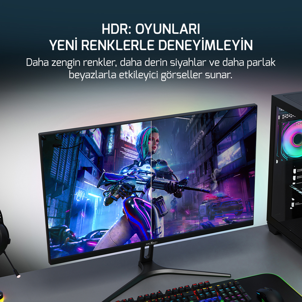 JAMESDONKEY EPIC P30 27'' 0.5MS 300HZ GAMING MONITOR - 7