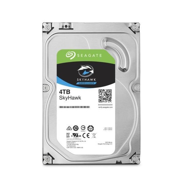 SEAGATE SKYHAWK 3.5'' 4TB SATA3 256MB HDD Kamera 7/24 Güvenlik Diski