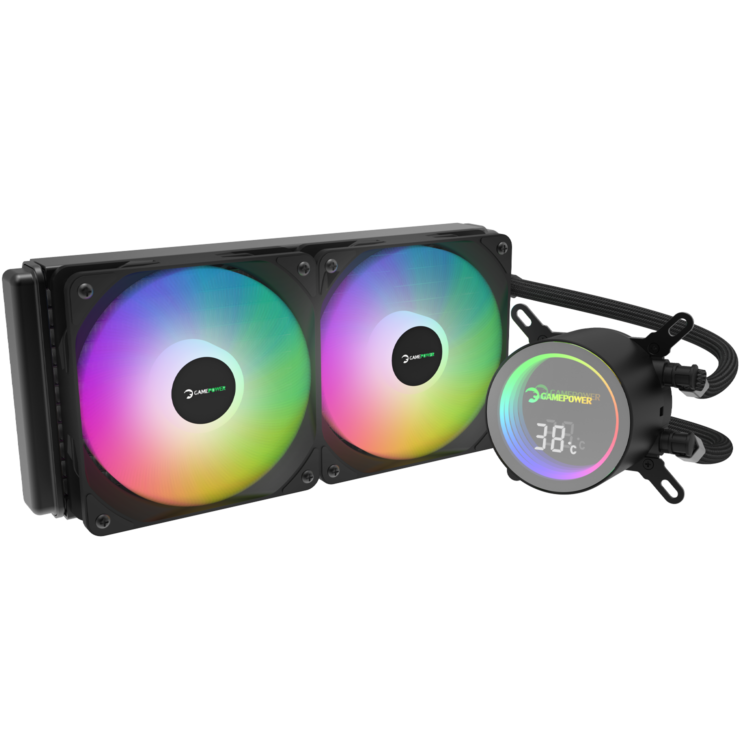 GAMEPOWER SKADI 240 INFINITY ARGB SIVI SOĞUTUCU