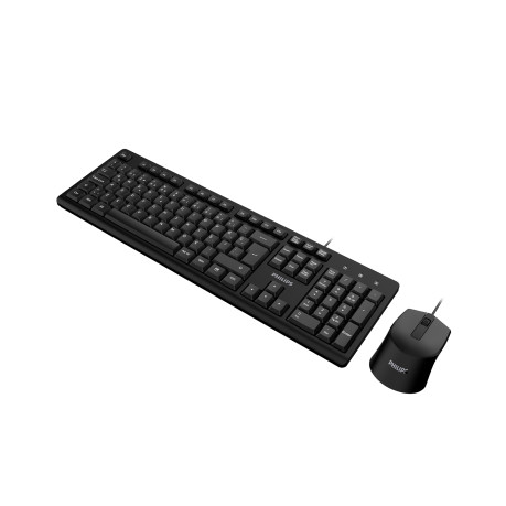 PHILIPS WIRED KEYBOARD&MOUSE SET SPT6234 BLACK - 4
