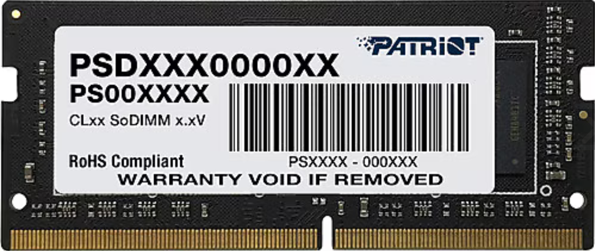PATRIOT SIGNATURE 16GB DDR4 3200MHZ SODIMM