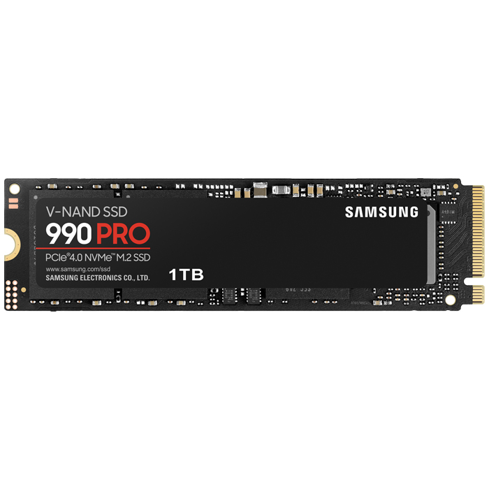 SAMSUNG 990 PRO 1TB SSD M.2 NVME 7450-6900 MB MB/S
