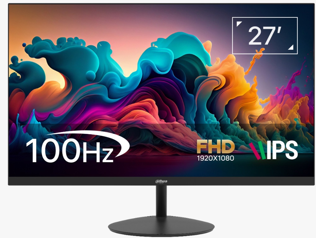 DAHUA LM27-A201Y 27" 1920x1080 5MS 100Hz IPS HDMI/VGA +VESA