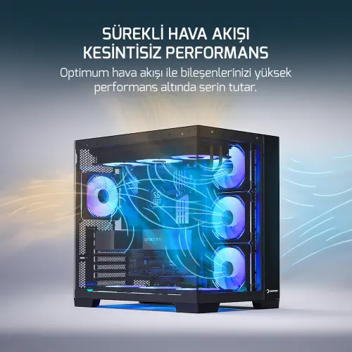 GAMEPOWER WARCRY PULSE 4X ARGB 750W GAMING KASA - 2