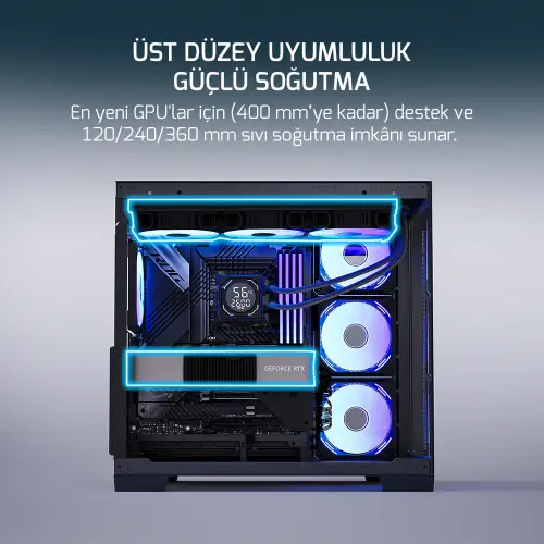 GAMEPOWER WARCRY PULSE 4X ARGB 750W GAMING KASA - 8