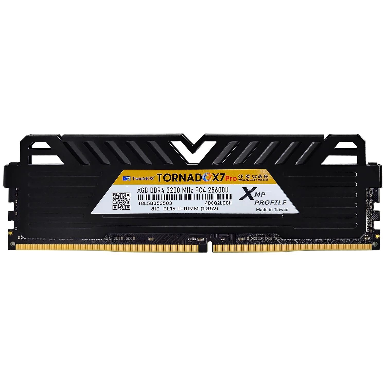TWINMOS 32GB DDR4 3200MHZ TORNADOX7 PRO CL16 SOĞUTUCULU - 3