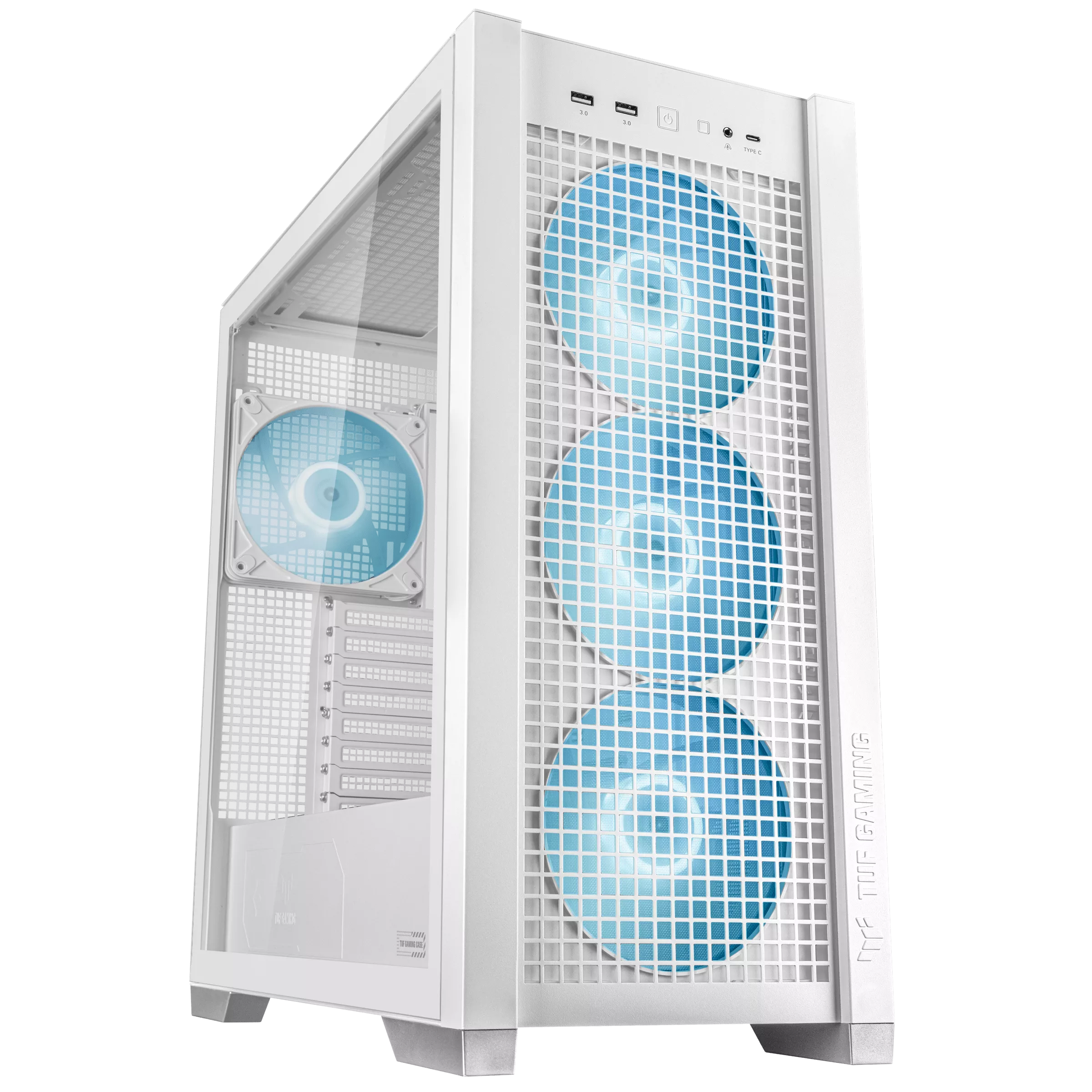 ASUS TUF GAMING GT302 ARGB 4x14CM USB3.2 E-ATX BEYAZ KASA