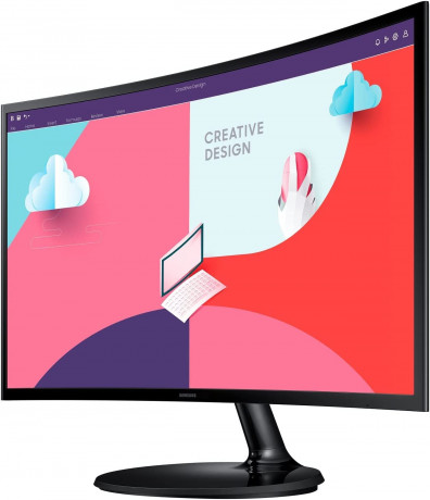 SAMSUNG 27" LS27C362EAUXUF 1920x1080 4MS 75Hz HDMI/D-SUB +VESA +CURVED - 3