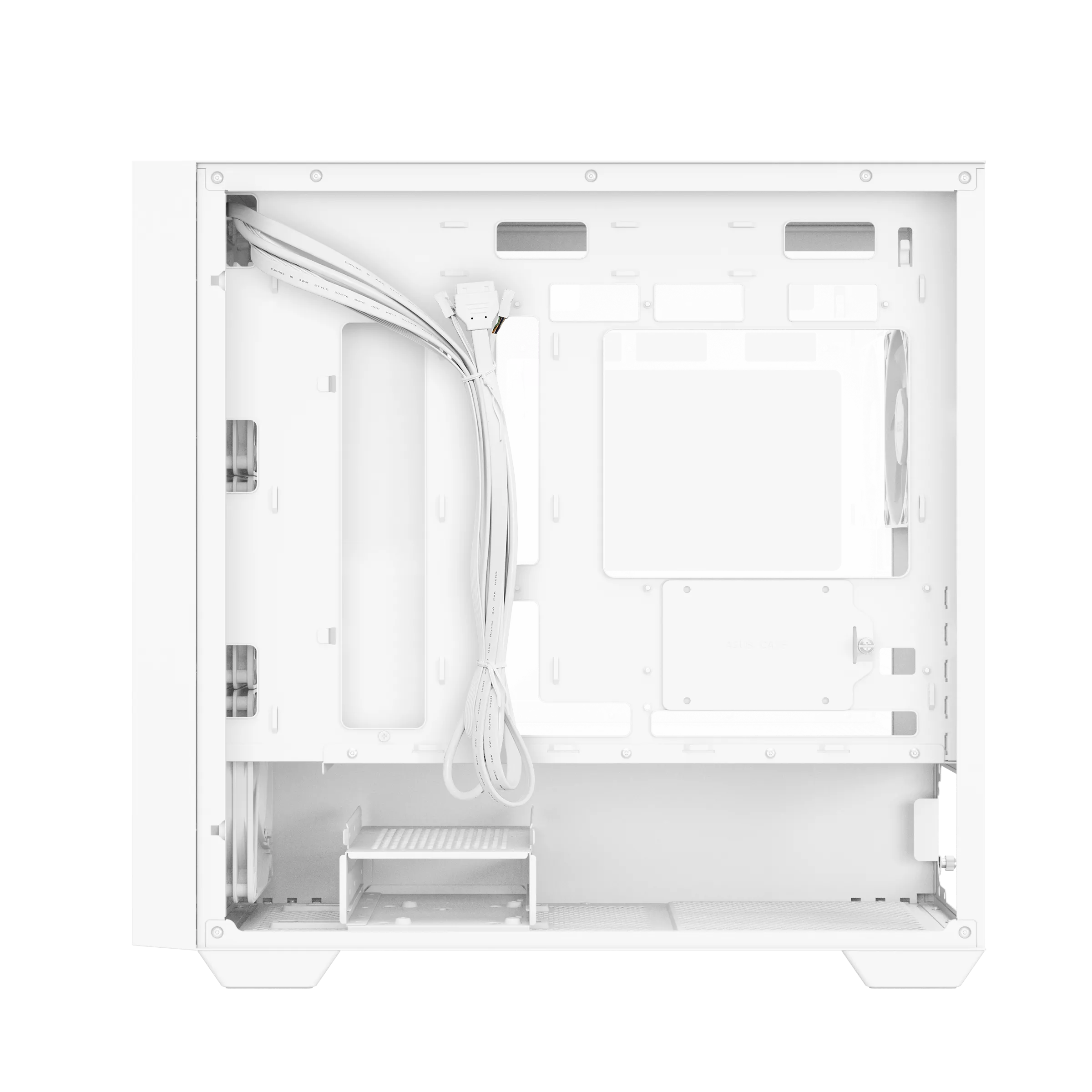 ASUS A21 PLUS USB3.2 4x12CM ARGB FAN mATX BEYAZ KASA - 5