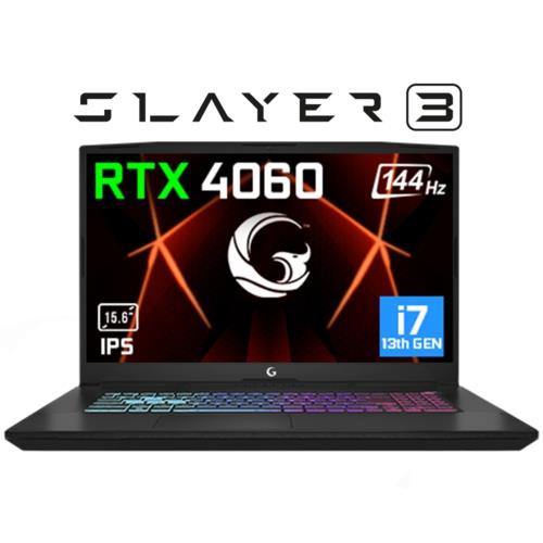 GG Slayer3 7-4060 C2 15.6'' i7-13700H 64GB 1TB 8GB-RTX4060 DOS