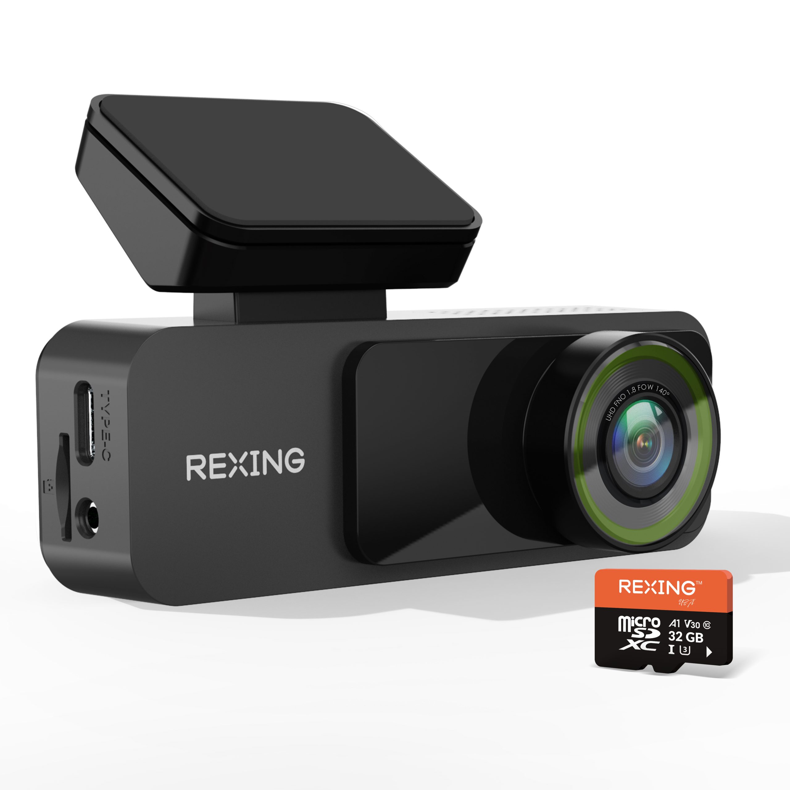 REXING V1 LITE 2K WIFI ARAC KAMERASI + 32GB SD KARASI