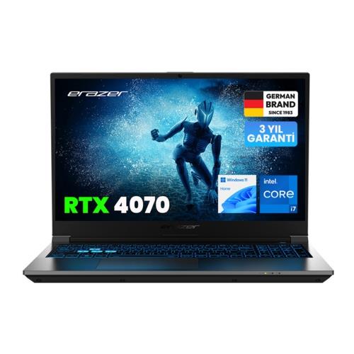 ERAZER Deputy P60 MD62684-R32 15.6'' i7-12650H 32GB 1TB RTX4070 FHD 144Hz DOS