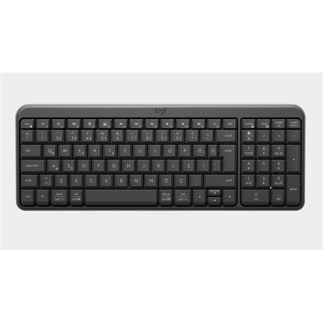 LOGITECH K250 TAM BOYUTLU KOMPAKT BLUETOOTH TÜRKÇE Q KLAVYE GRİ