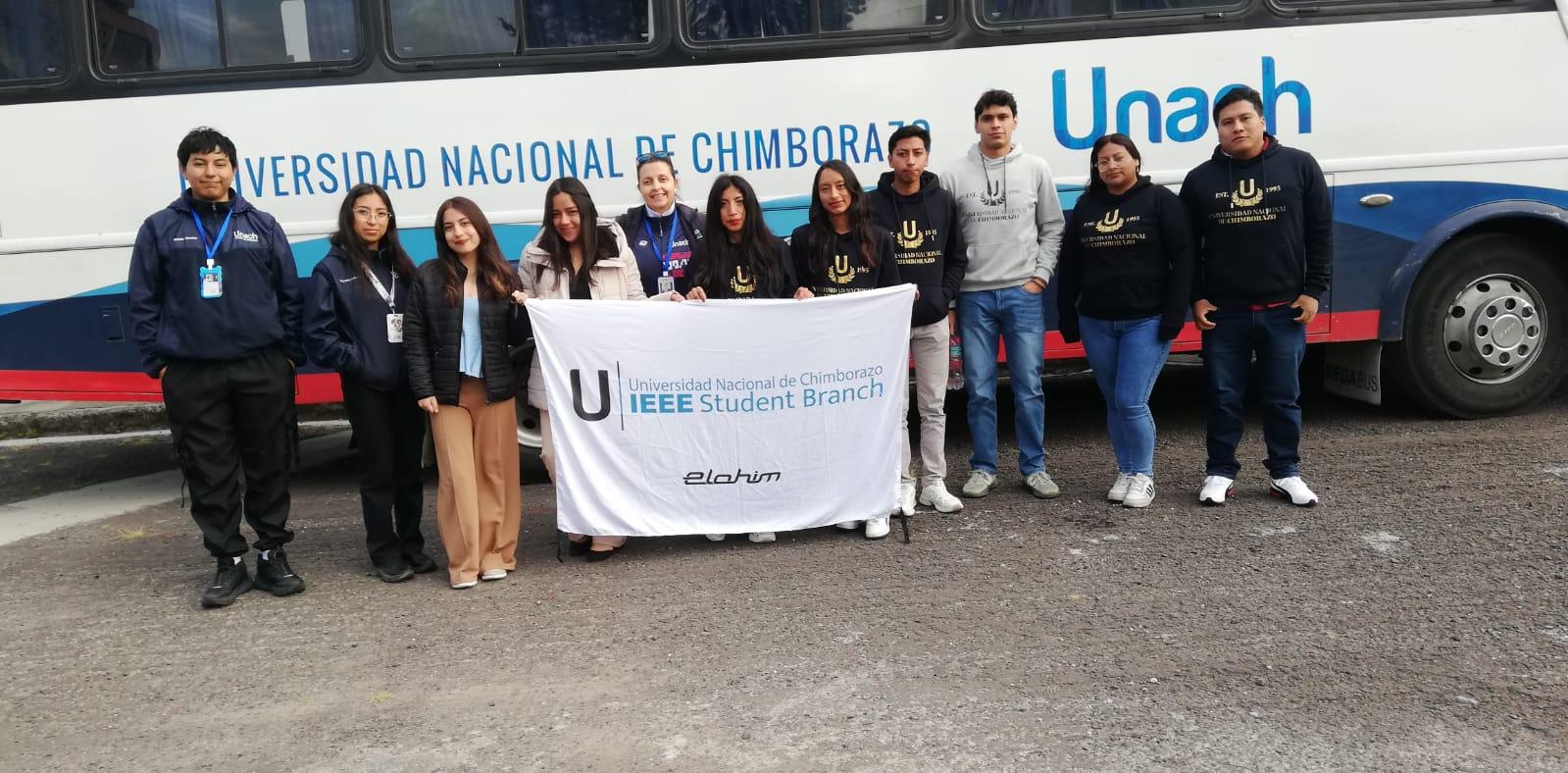 Estudiantes de Enfermería de la Universidad Nacional de Chimborazo participan en actividad del Grupo de Investigación IEEE Student Branch