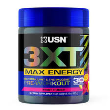 USN 3XT MAX ENERGY PRE-WORK FRUIT PUNCH 30 SERV
