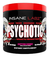 PSYCHOTIC PRE-WORK COTTON CANDY 35 SERV