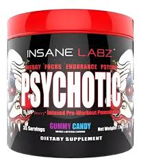 PSYCHOTIC PRE-WORK GUMMY CANDY 35 SERV