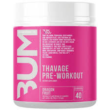 RAW CBUM THAVAGE PRE WORK DRAGON FRUIT 40 SERV