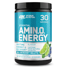 ON OPTIMUM NUTRITION AMINO ENERGY BLUEBERRY MOJITO 30 SERV