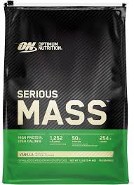 ON OPTIMUM NUTRITION SERIOUS MASS VANILLA 5.44 KG