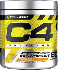 C4 ORIGINAL PRE-WORKOUT ORANGE BURST 60 SERV