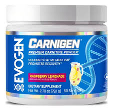 EVOGEN CARNIGEN RASPBERRY LEMONADE 50 SERV