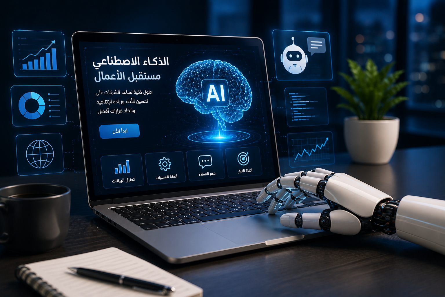 كيف يغيّر الذكاء الاصطناعي مستقبل الشركات والأعمال؟