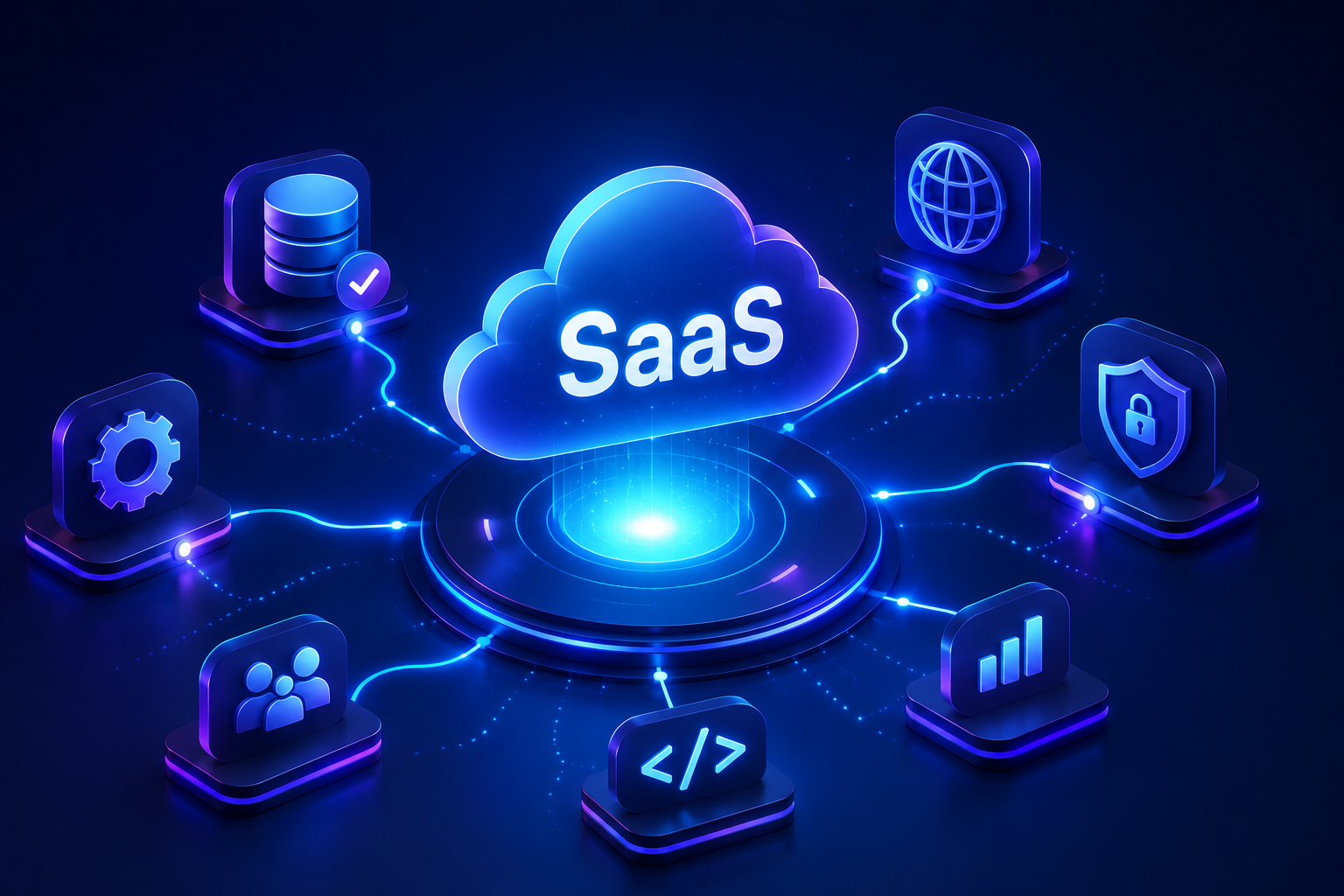 تطوير منصات SaaS (Software as a Service)