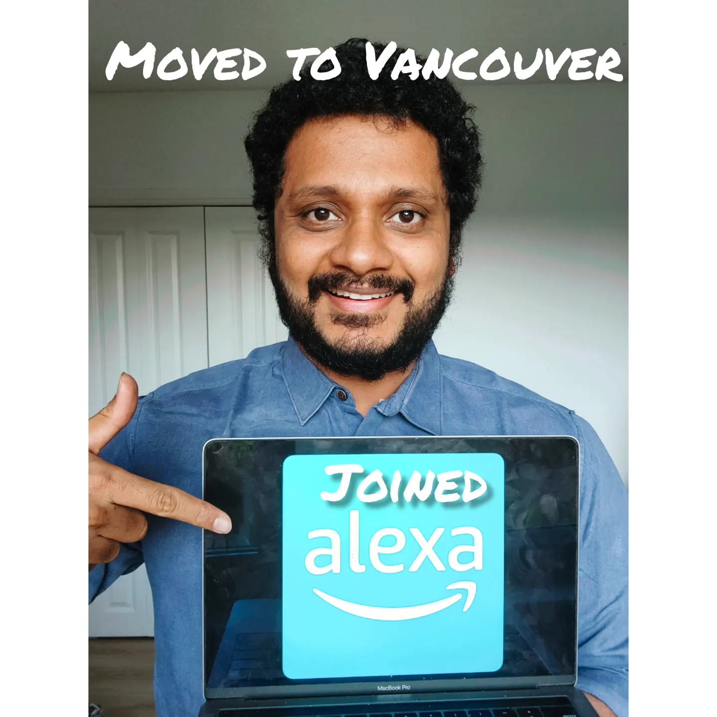 Moved to Vancouver — joined Amazon Alexa