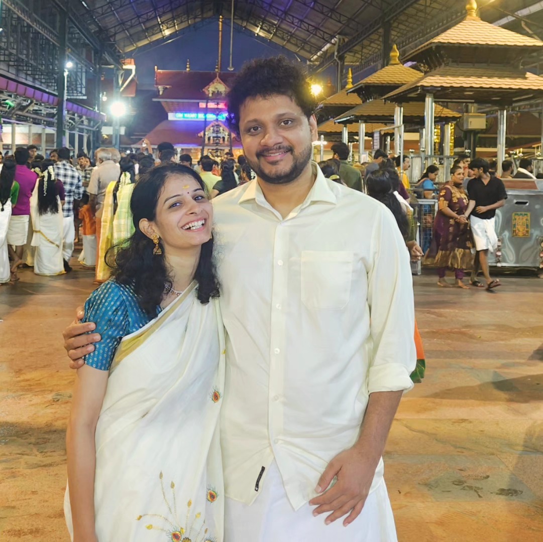 Guruvayur with Saumya — temples, nature, wife ♥️