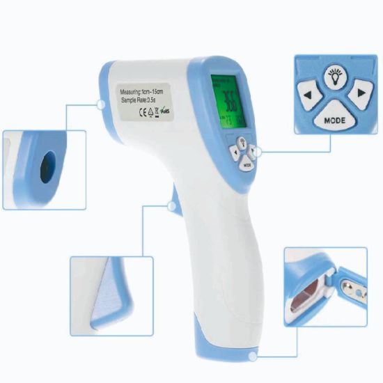 ميزان حرارة رقمي بالأشعة تحت الحمراء