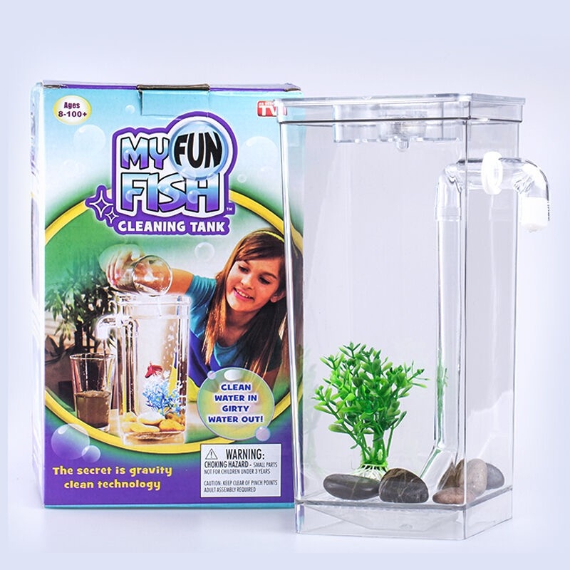 حوض أسماك ذاتي التنظيف