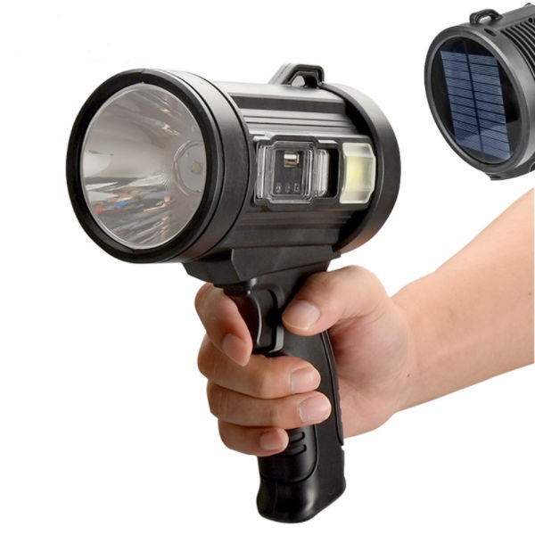 مصباح تخييم متعدد الألوان يعمل بالطاقة الشمسية