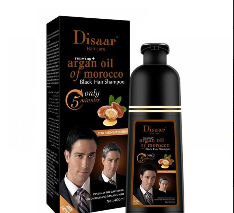 شامبو الشعر ضد الشيب الطبيعي