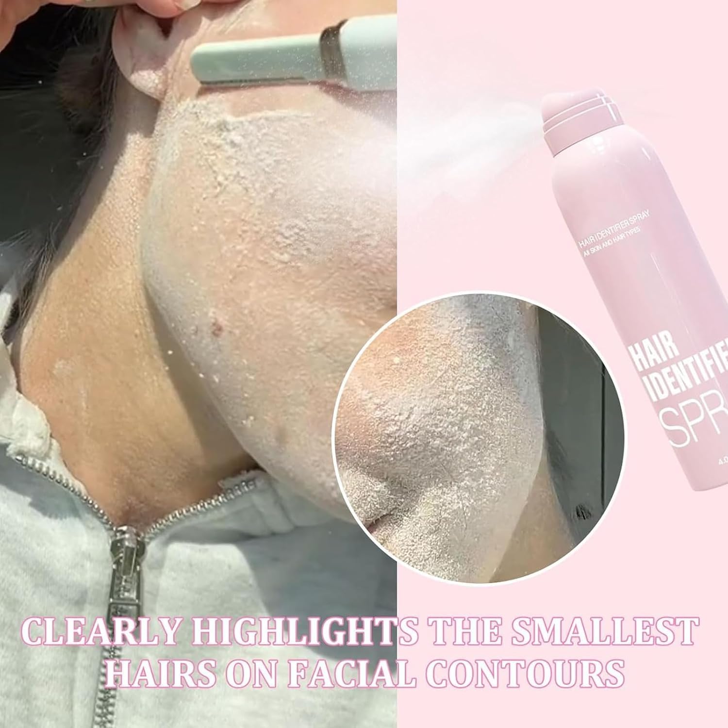 بخاخ تحديد شعر الوجه للحلاقة