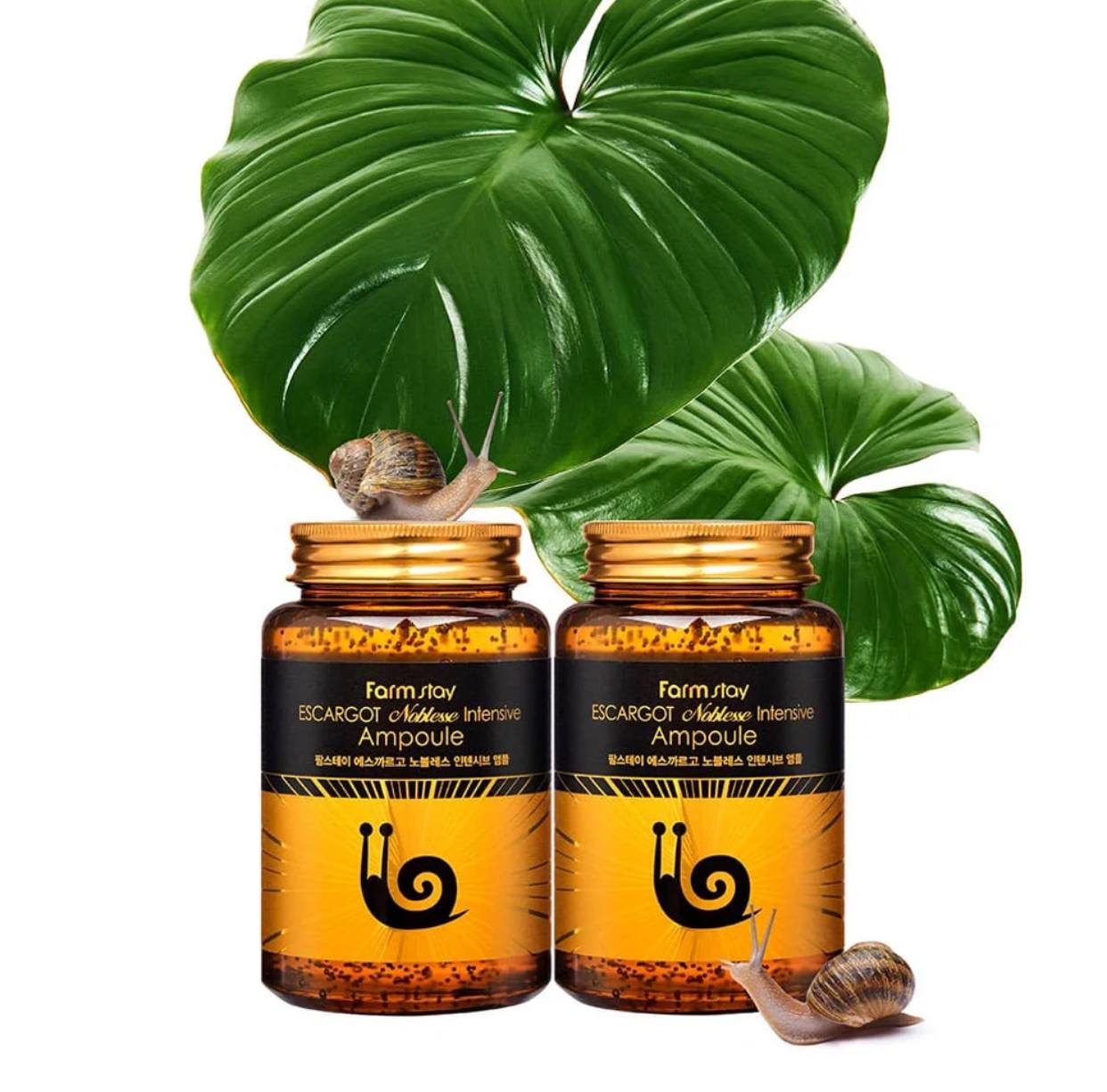 امبولات الحلزون لازالة التجاعيد