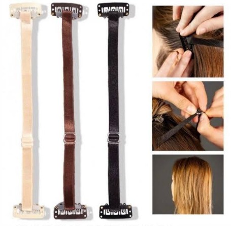 أحزمة شد الوجه مع مشابك