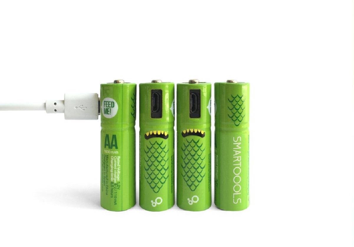 بطاريات قابلة لاعادة الشحن